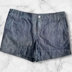Loft Denim Blue Women's Shorts sz 6 euc, 012